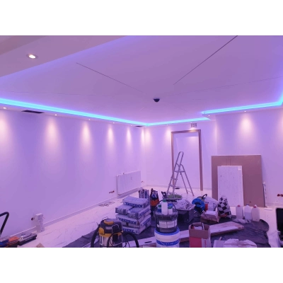 Stuckleisten für indirekte Beleuchtung LED , OL-14 Premium weiss